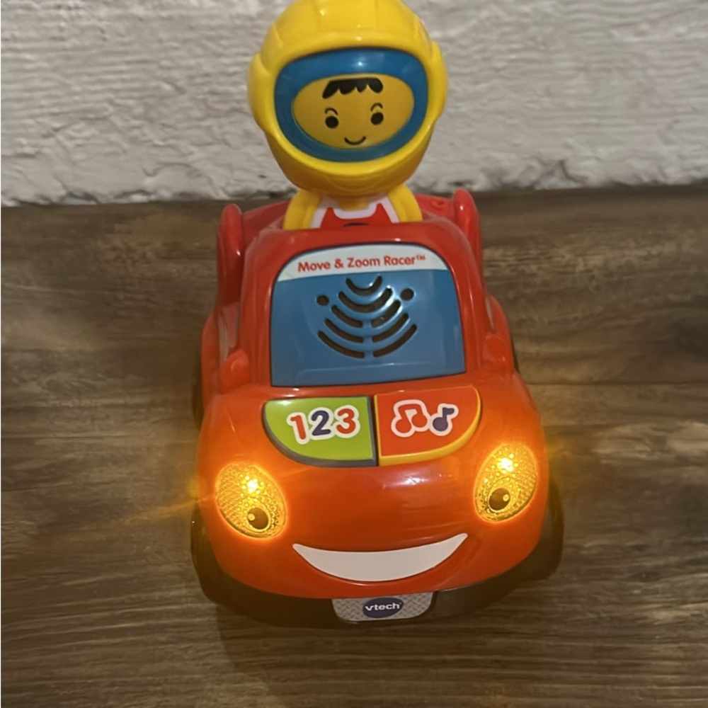 V tech Move & Zoom Toy Car with Interactive Features